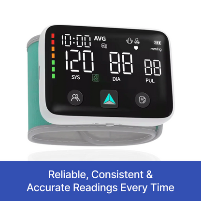 VascuFlow™ Smart Wrist BP Monitor