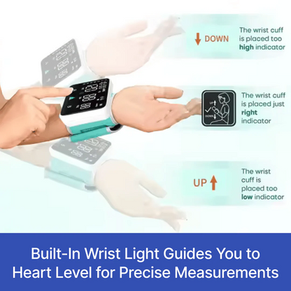 VascuFlow™ Smart Wrist BP Monitor